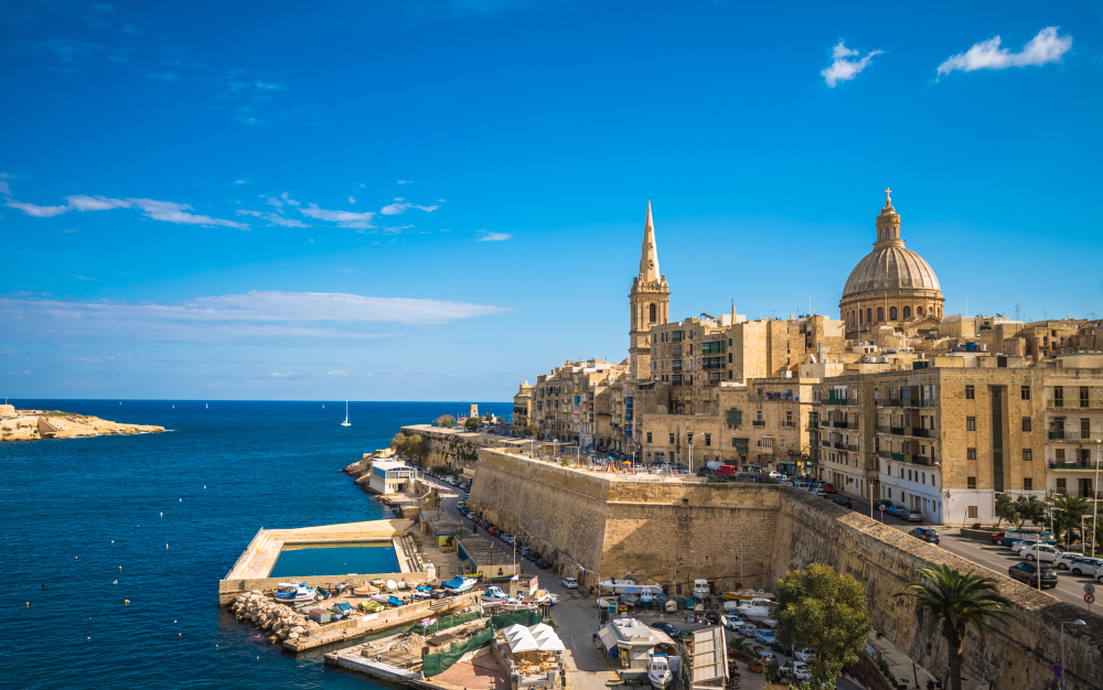 La valletta a febbraio 2023