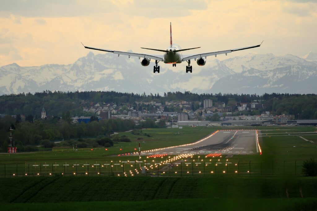 atterraggio aereo