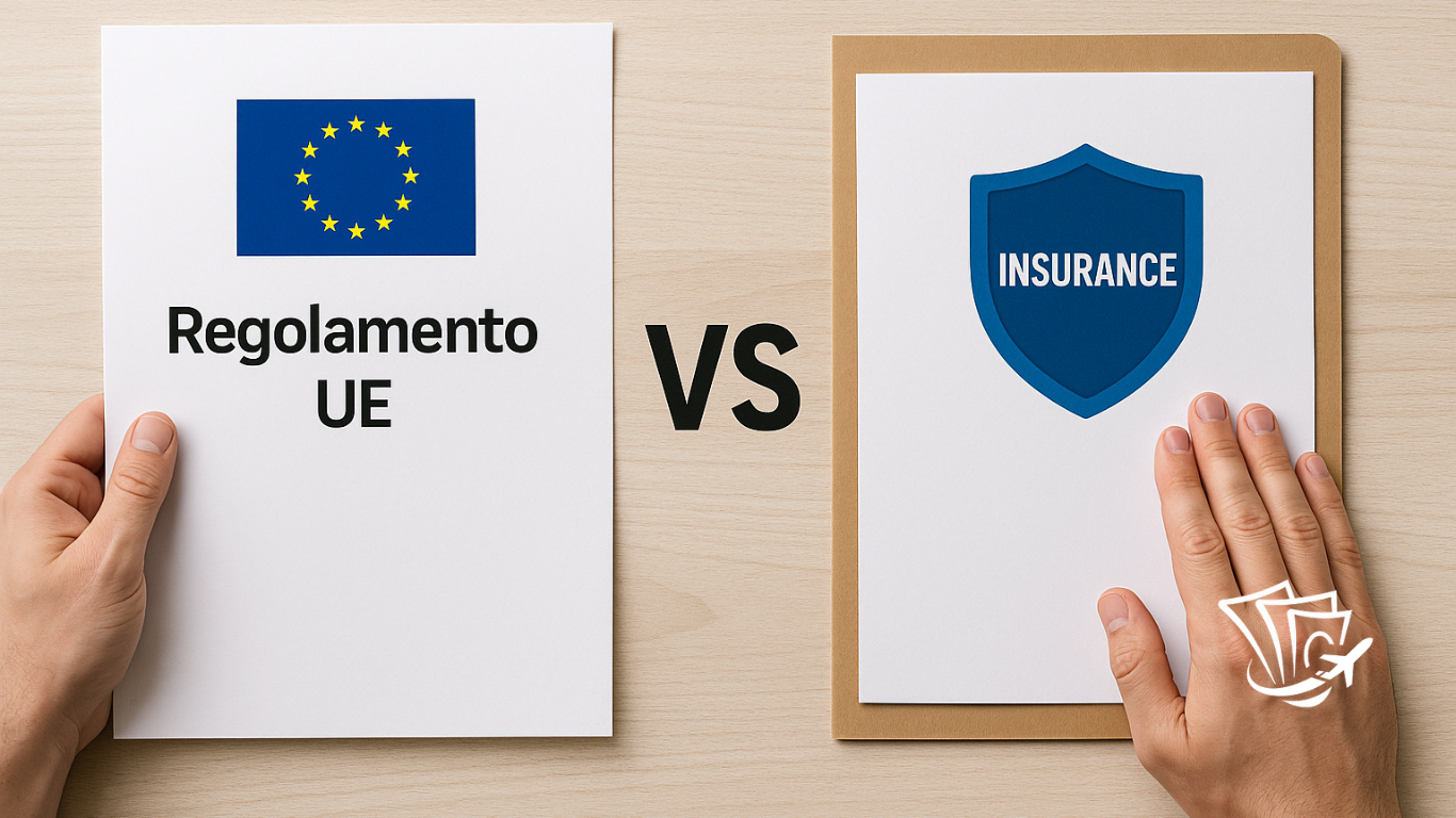 Regolamento UE vs Assicurazione Privata: cosa cambia | Rimborso al Volo diritti dei passeggeri