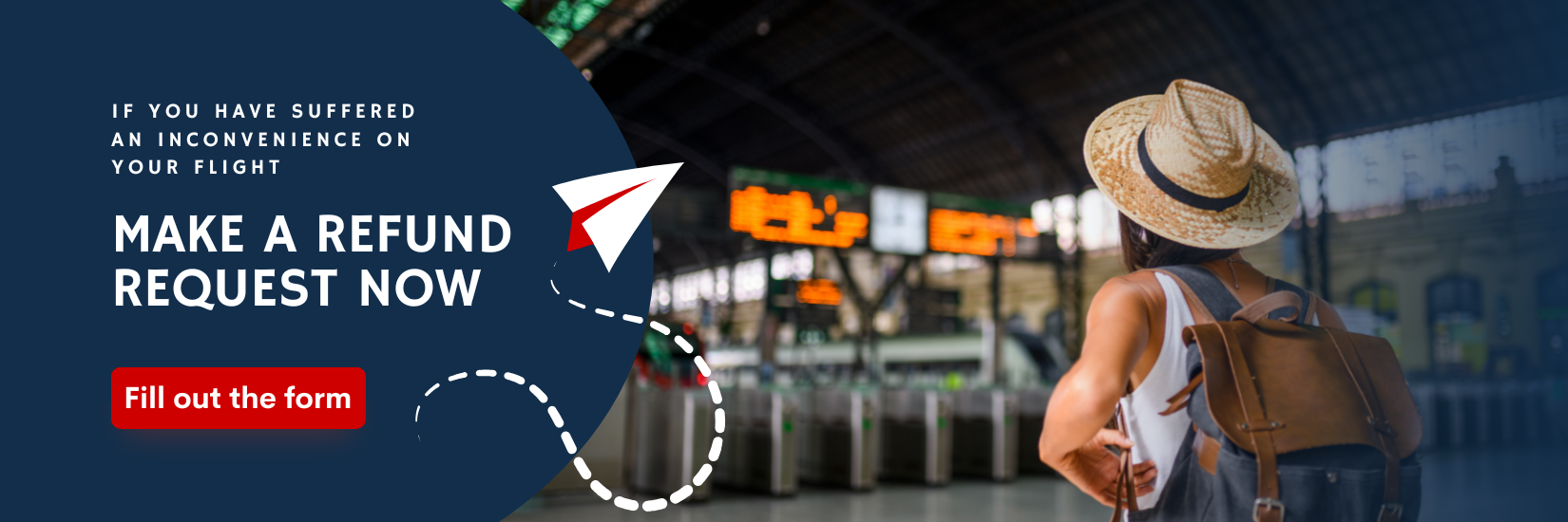 Airline inconveniences | Request free practical assistance | Rimborso al Volo | travellers' rights on the flight