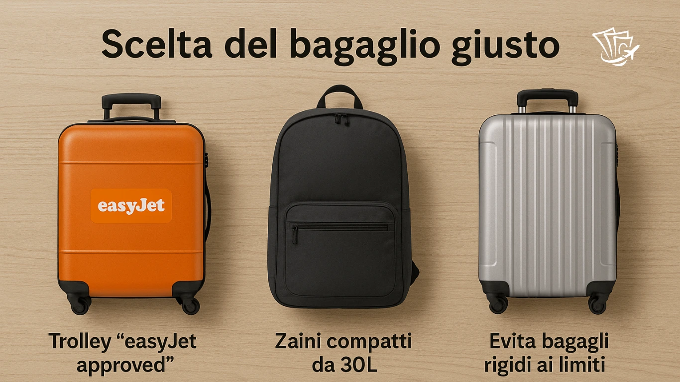 Scelta del bagaglio giusto per il tuo volo in aereo | Rimborso al volo diritto dei passeggeri